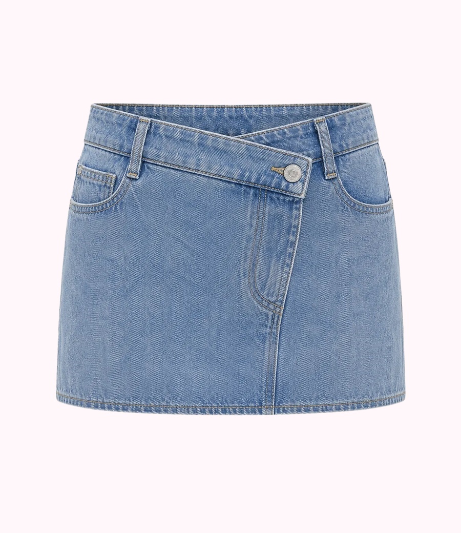 Denim Mini Skirt
