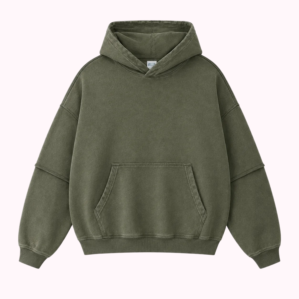 Olive Oversized Hoodie