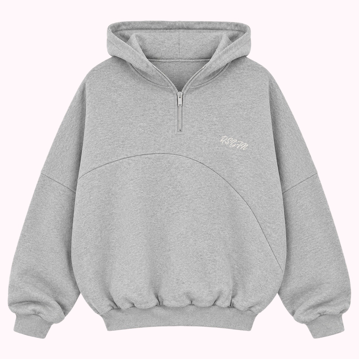 Grey Oversized Hoodie