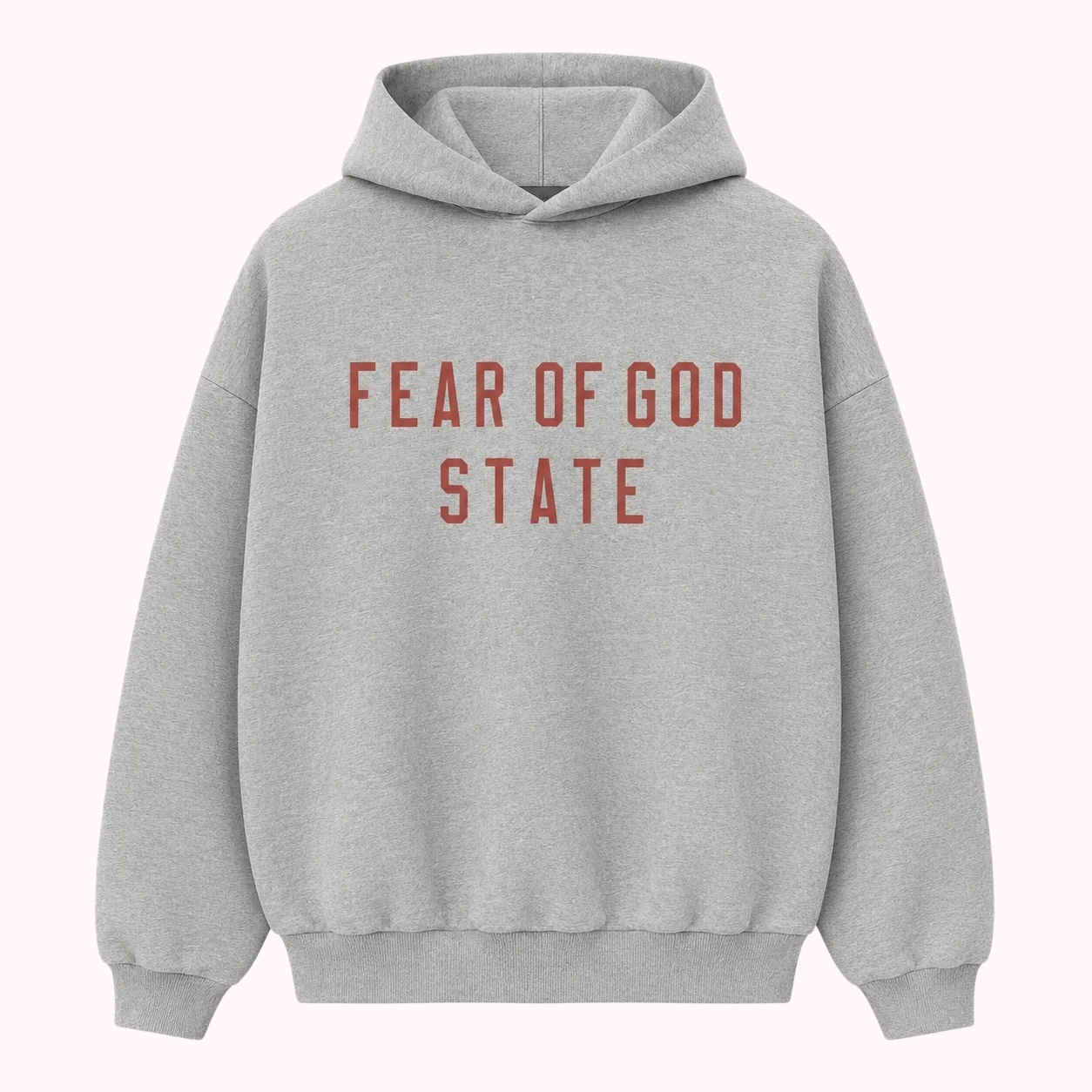 Grey Graphic Hoodie