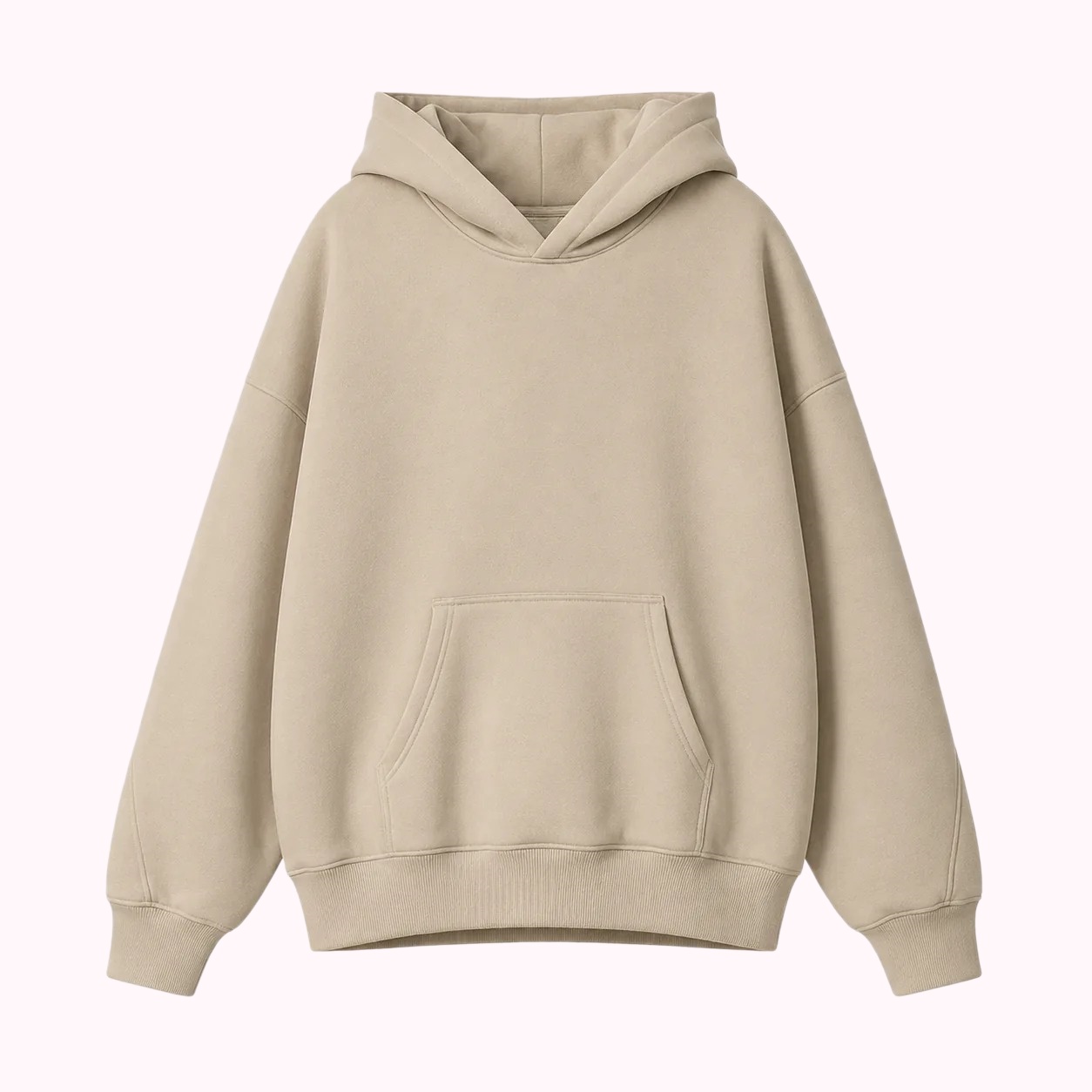 Oatmeal Basic Hoodie