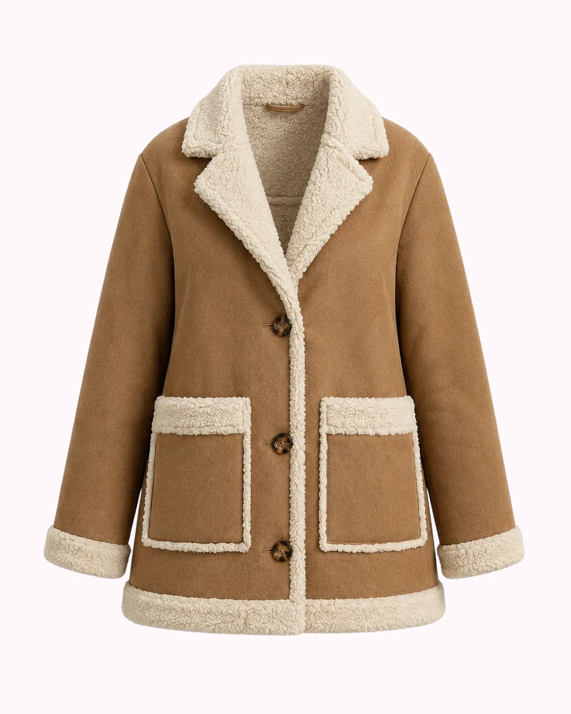 Pocket Shearling Jacket