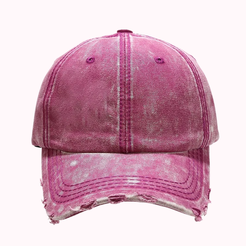 Washed Pink Baseball Cap
