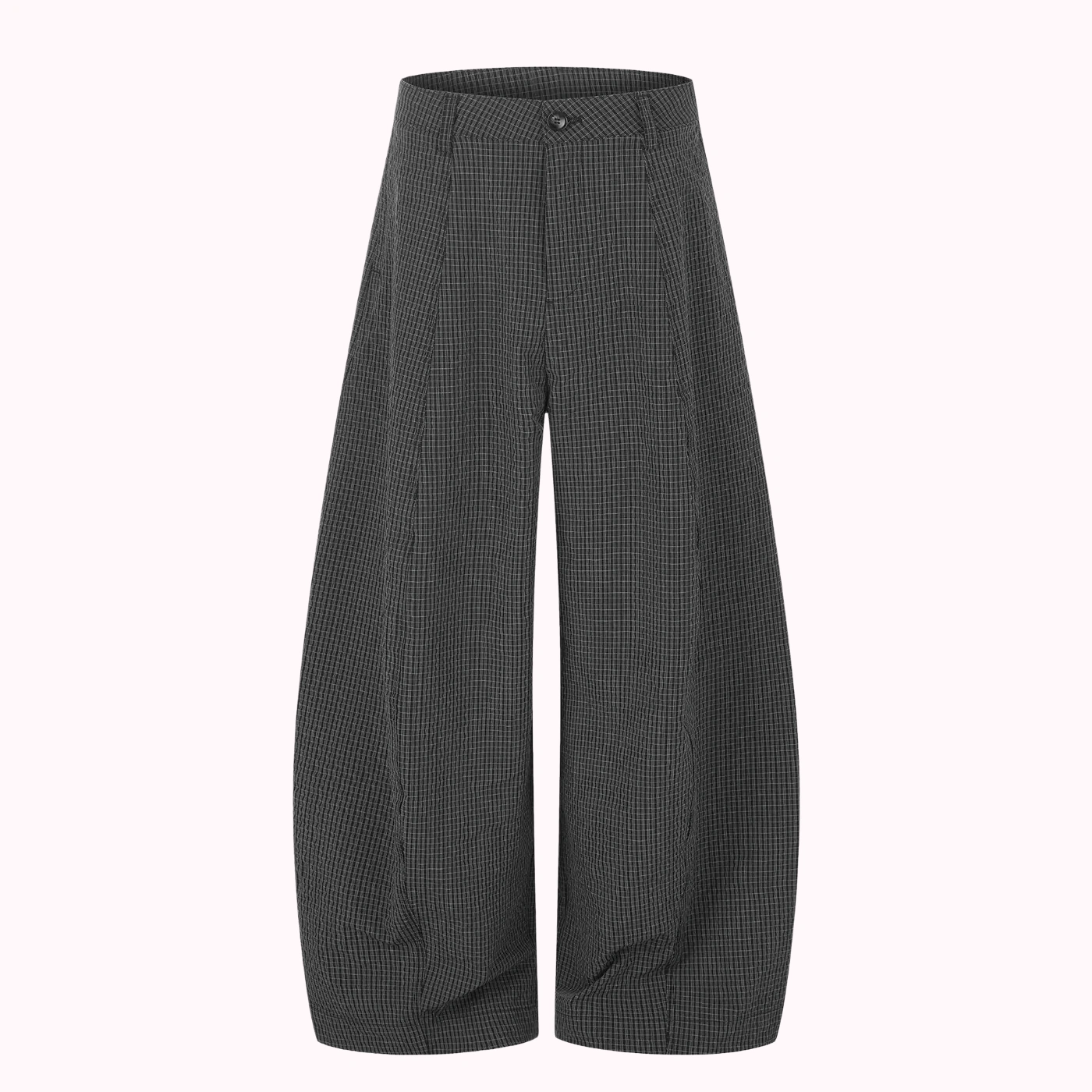 Charcoal Wide-Leg Pants